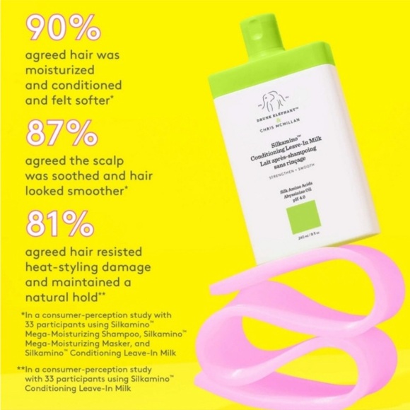 Drunk elephant silk amino leave in conditioner - Picture 8 of 9